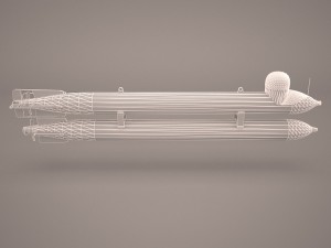 ssgn-728 uss florida 3D Model