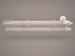 ssgn-728 uss florida 3D Model
