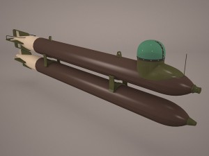 ssgn-728 uss florida 3D Model