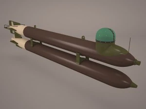 ssgn-728 uss florida 3D Model