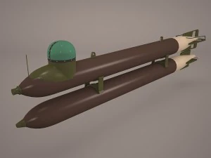 ssgn-728 uss florida 3D Model