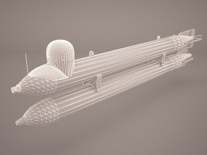 ssgn-728 uss florida 3D Model