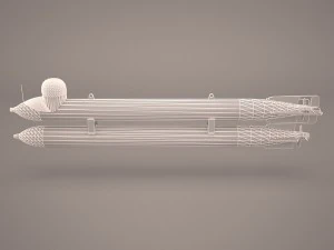 ssgn-728 uss florida 3D Model
