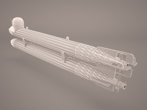 ssgn-728 uss florida 3D Model