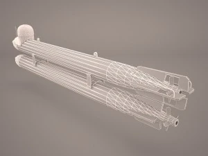 ssgn-728 uss florida 3D Model
