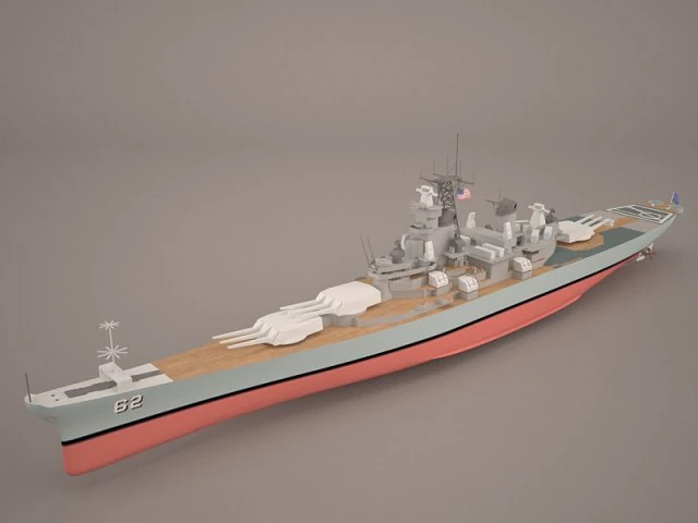 uss wayne e meyer 3D Model .c4d .max .obj .3ds .fbx .stl .blend