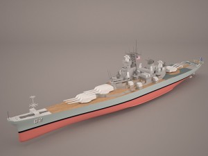 uss wayne e meyer 3D Model