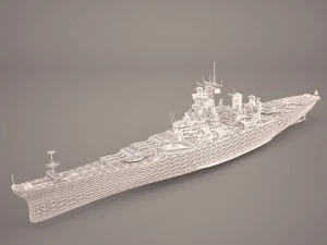 uss wayne e meyer 3D Model