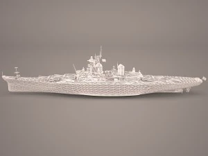 uss wayne e meyer 3D Model
