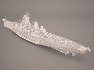uss wayne e meyer 3Dモデル