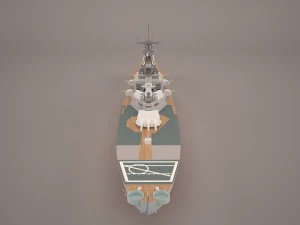 uss wayne e meyer 3D Model