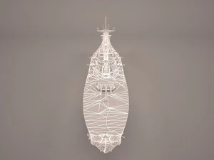 uss wayne e meyer 3D Model