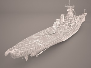 uss wayne e meyer 3Dモデル