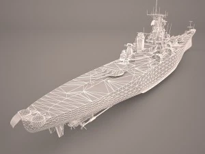 uss wayne e meyer 3D Model