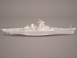 uss wayne e meyer 3Dモデル