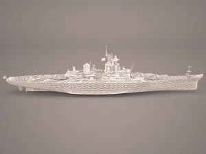 uss wayne e meyer 3D Model