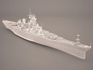 uss wayne e meyer 3D Model