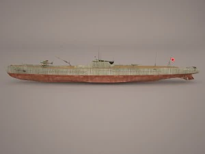 u-boat type viic 3D Model