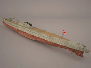 u-boat type viic 3D Model