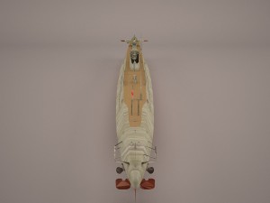 u-boat type viic 3D मॉडल