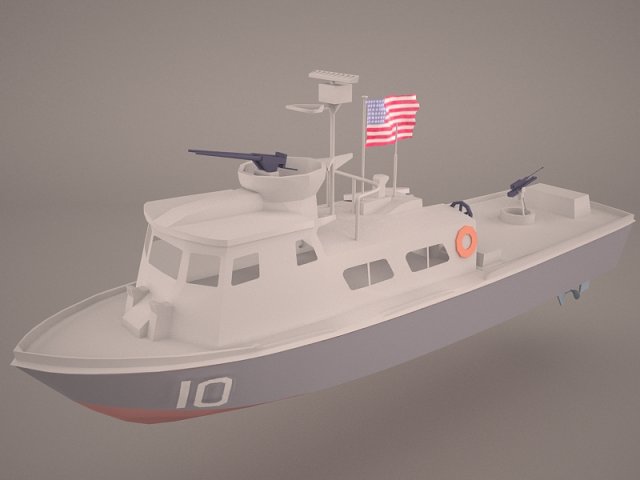 us coast guard rb-m 3Dモデル .c4d .max .obj .3ds .fbx .stl .blend 