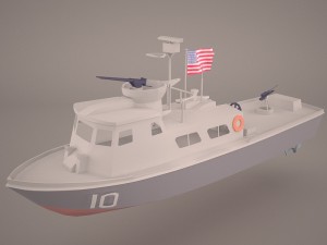 us coast guard rb-m 3Dモデル