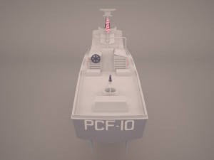 us coast guard rb-m 3Dモデル