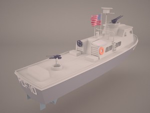 us coast guard rb-m 3Dモデル