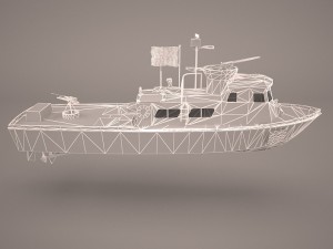us coast guard rb-m 3Dモデル