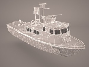 us coast guard rb-m 3Dモデル