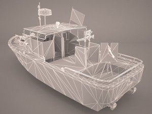 us coast guard rb-m Modelo 3D