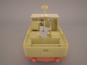 us coast guard rb-m Modelo 3D
