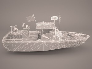 us coast guard rb-m Modelo 3D