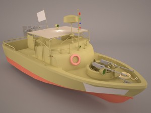us coast guard rb-m Modelo 3D
