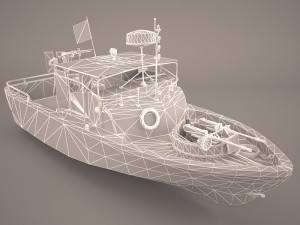 us coast guard rb-m Modelo 3D