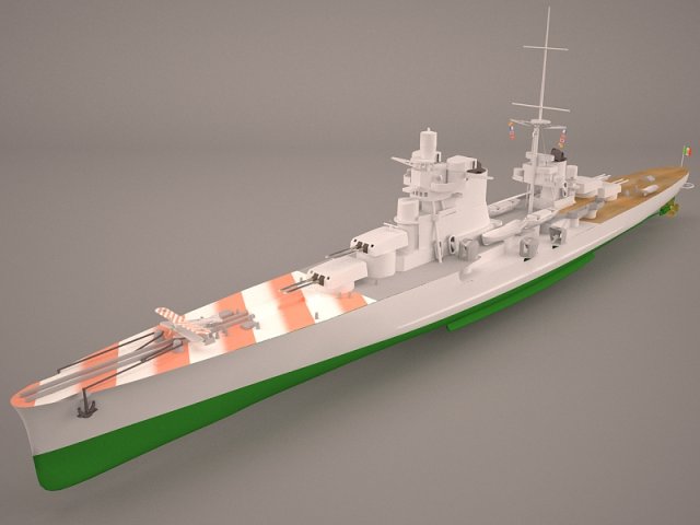 kirov battlecruiser 3Dモデル .c4d .max .obj .3ds .fbx .stl .blend 