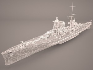 kirov battlecruiser 3Dモデル