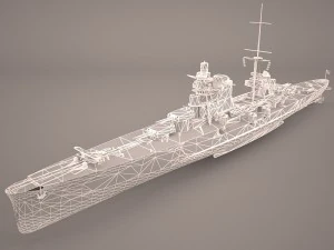 kirov battlecruiser 3D Model