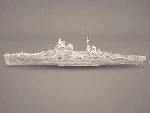 kirov battlecruiser 3D Model