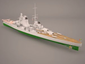 kirov battlecruiser 3D Model
