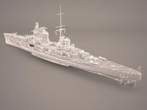 kirov battlecruiser 3D Model