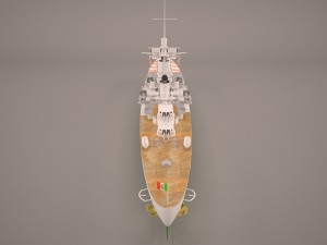 kirov battlecruiser 3Dモデル