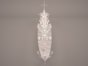 kirov battlecruiser 3Dモデル