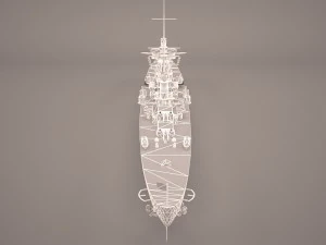 kirov battlecruiser 3D Model