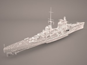 kirov battlecruiser 3Dモデル