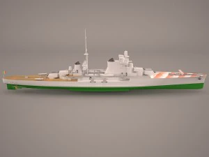 kirov battlecruiser 3D Model