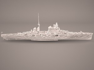kirov battlecruiser 3Dモデル