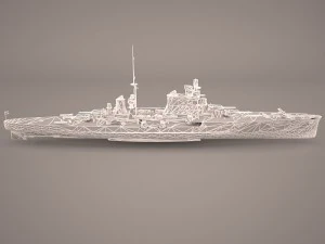 kirov battlecruiser 3D Model