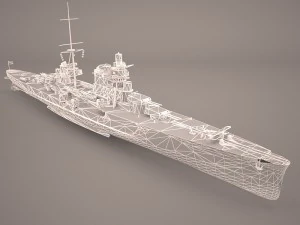 kirov battlecruiser 3D Model