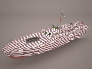 iver huitfeldt frigate lod 1 3D Model